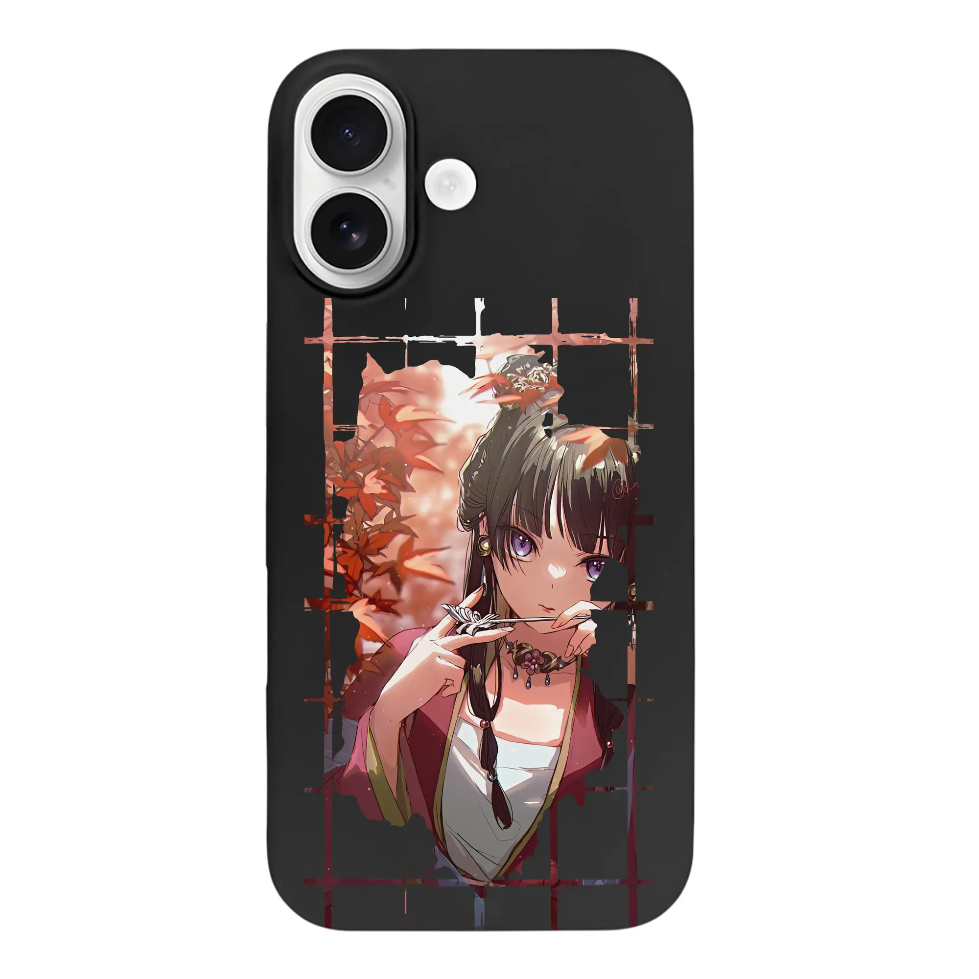 薬屋のひとりごと グッズ,猫猫 - iPhone 17 シリーズ シリコンケース 薄型 耐衝撃 指紋防止 ソフトタッチカバー 精密フィット 傷防止 保護ケース iPhone 17/17 Air/17 Pro/17 Pro Max 対応